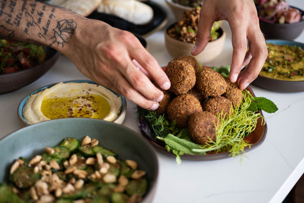 The Best Falafel Recipe • tender and bright green!